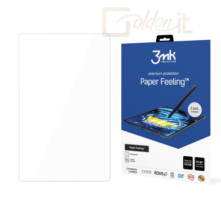 Okostelefon kiegészítő 3mk Paper Feeling védőfólia rajzoláshoz BOSTO BT-16HD / BT-16UHD - W-19u3PapFe-BBT16