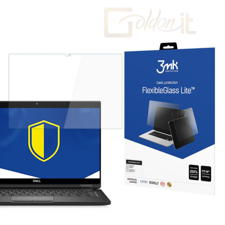 Okostelefon kiegészítő 3mk FlexibleGlass Lite hibrid üvegfólia 7H Dell Latitude 7390 2-in-1 - W-15u3FxGlL-DL73902