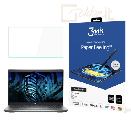 Okostelefon kiegészítő 3mk Paper Feeling védőfólia rajzoláshoz Dell Latitude 5420 / 5430 - W-15u3PapFe-DeLat27