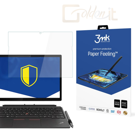 Okostelefon kiegészítő 3mk Paper Feeling védőfólia rajzoláshoz Lenovo ThinkPad X12 Detachable Gen 2 - W-15u3PapFe-LTPX12D2