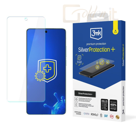 Okostelefon kiegészítő 3mk SilverProtection+ antimikrobiális védőfólia Vivo X100s - W-3SPrtP-VX100s