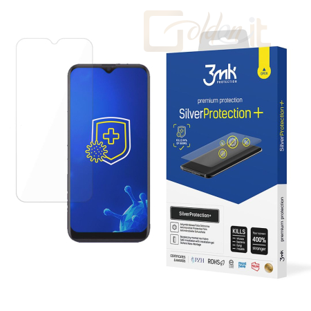 Okostelefon kiegészítő 3mk SilverProtection+ antimikrobiális védőfólia SPC Gen Plus - W-3SPrtP-SGP