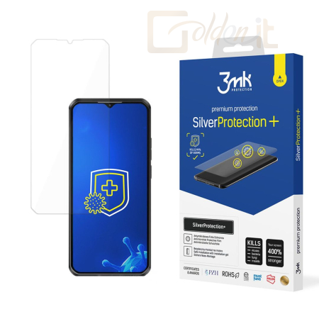 Okostelefon kiegészítő 3mk SilverProtection+ antimikrobiális védőfólia Oukitel WP50 - W-3SPrtP-OWP50