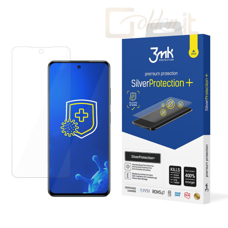 Okostelefon kiegészítő 3mk SilverProtection+ antimikrobiális védőfólia Realme C63 5G - W-3SPrtP-RC635G