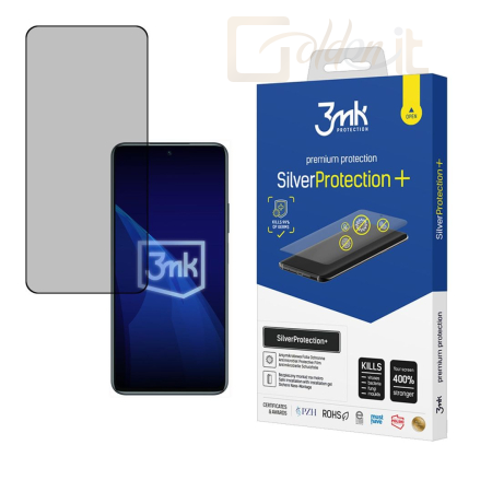 Okostelefon kiegészítő 3mk SilverProtection+ antimikrobiális védőfólia Huawei Nova 12 SE - W-3SPrtP-HN12SE