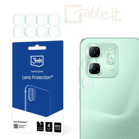 Okostelefon kiegészítő 3mk Kameralencse védőfólia Infinix Hot 50i - W-3LenProt-IH50i