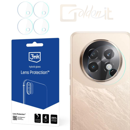 Okostelefon kiegészítő 3mk Kameralencse védőfólia Realme 13 Pro+ 5G / Realme 13 Pro 5G - W-3LenProt-R13P+5G