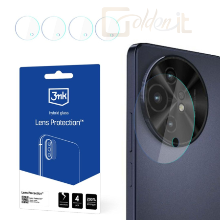 Okostelefon kiegészítő 3mk Kameralencse védőfólia TCL 50 XL NXTpaper - W-3LenProt-T5XN