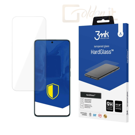 Okostelefon kiegészítő 3mk HardGlass edzett üvegfólia 9H Redmi Note 13 Pro 5G - W-3HarGl-ReN13Pro
