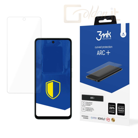Okostelefon kiegészítő 3mk ARC+ kijelző védőfólia HMD Pulse+ - W-3ArcP-HMDP+
