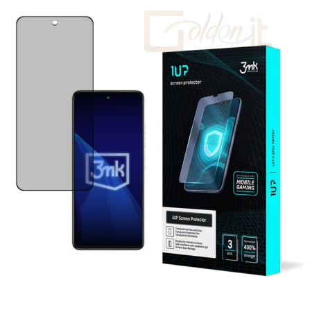 Okostelefon kiegészítő 3mk 1UP gamer védőfólia Tecno Spark 30 - W-31UP-TS30