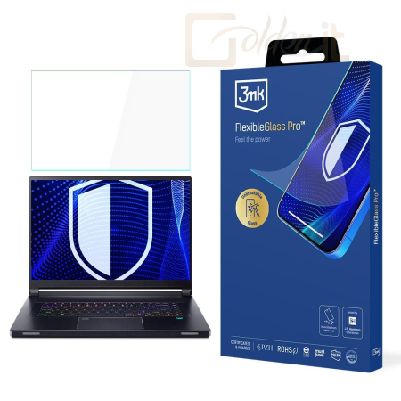 Okostelefon kiegészítő 3mk FlexibleGlass Pro hibrid üvegfólia 7H Acer Predator Triton 17X - W-19u3FxGlP-APT17X