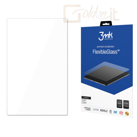 Okostelefon kiegészítő 3mk FlexibleGlass hibrid üvegfólia 7H Wymiar 359x269mm r=5 - W-19u3FxGl-Wy479