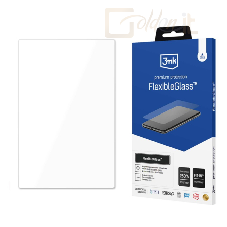 Okostelefon kiegészítő 3mk FlexibleGlass hibrid üvegfólia 7H Wymiar 300x225 r=1 - W-15u3FxGl-W300x225