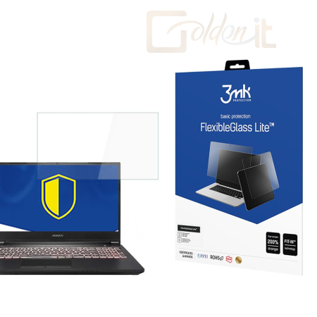 Okostelefon kiegészítő 3mk FlexibleGlass Lite hibrid üvegfólia 7H Gigabyte Aorus 7 - W-19u3FxGlL-GA7