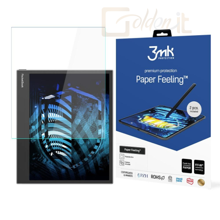 Okostelefon kiegészítő 3mk Paper Feeling védőfólia rajzoláshoz PocketBook InkPad Eo - W-13u3PapFe-PBIPEO
