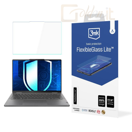 Okostelefon kiegészítő 3mk FlexibleGlass Lite hibrid üvegfólia 7H LENOVO Yoga 7 2-in-1 14IML9 14