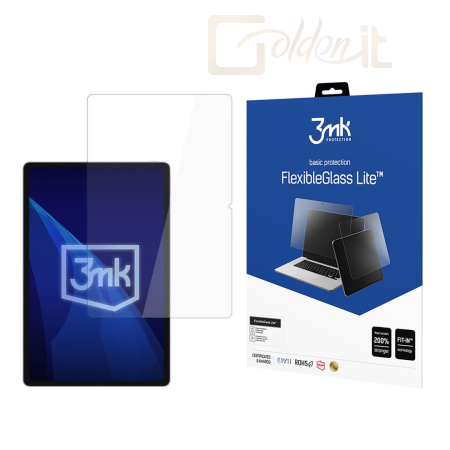 Okostelefon kiegészítő 3mk FlexibleGlass Lite hibrid üvegfólia 7H Realme Pad 2 Lite - W-13u3FxGlL-RP2L