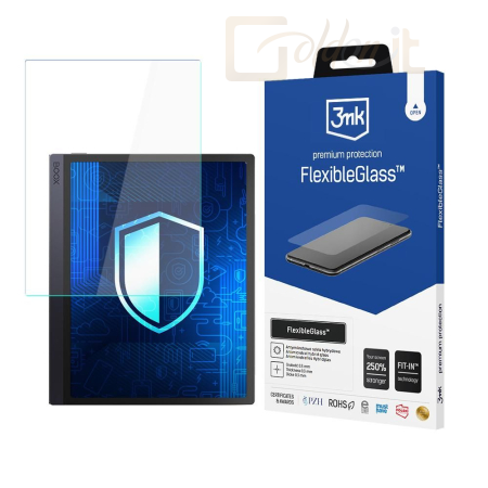 Okostelefon kiegészítő 3mk FlexibleGlass hibrid üvegfólia 7H Onyx Boox Tab Ultra - W-13u3FxGl-OBTU