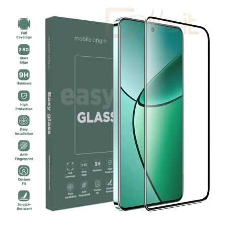 Okostelefon kiegészítő Mobile Origin EasyGlass Realme 12+ 5G - FRL-EG-R12PLUS