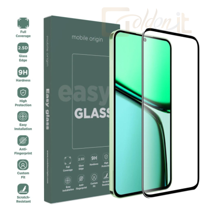 Okostelefon kiegészítő Mobile Origin EasyGlass Realme C67 5G - FRL-EG-RC675G