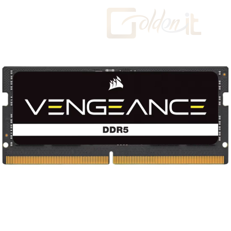 RAM - Notebook Corsair 32GB DDR5 5600MHz SODIMM Vengeance Black - CMSX32GX5M1A5600C48