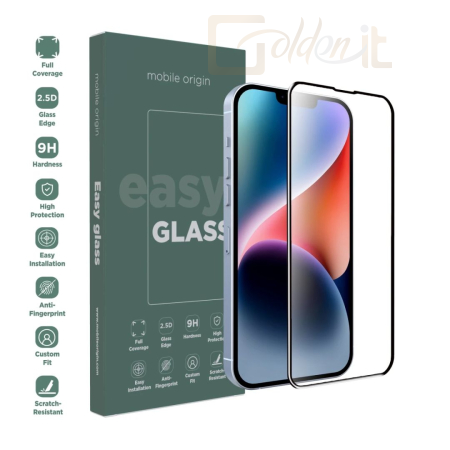 Okostelefon kiegészítő Mobile Origin EasyGlass Apple iPhone 14/ iPhone 13/ iPhone 13 Pro - FRL-EG-I14