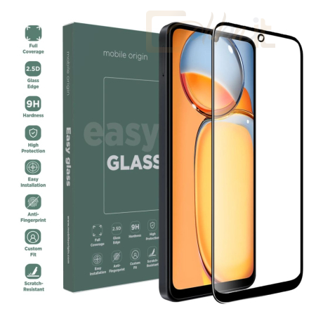 Okostelefon kiegészítő Mobile Origin EasyGlass Xiaomi Redmi 13C 5G - FRL-EG-XR13C5G