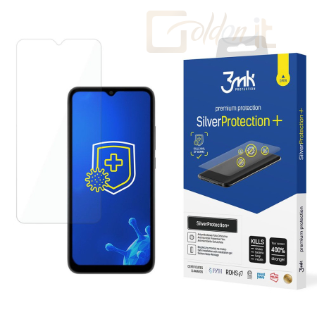 Okostelefon kiegészítő 3mk SilverProtection+ antimikrobiális védőfólia Xiaomi POCO C31 - MK139362