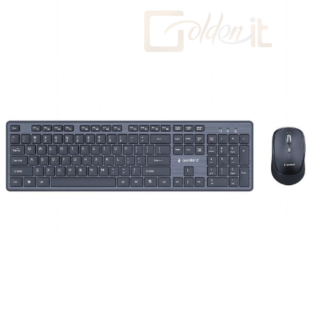 Billentyűzet Gembird KBS-WCH-04 Keyboard Combo Black US - KBS-WCH-04