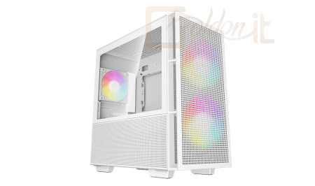 Ház DeepCool CH360 Tempered Glass White - R-CH360-WHAPE3-G-1