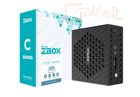 Komplett konfigurációk Zotac ZBOX CI337 Nano Black - ZBOX-CI337NANO-BE