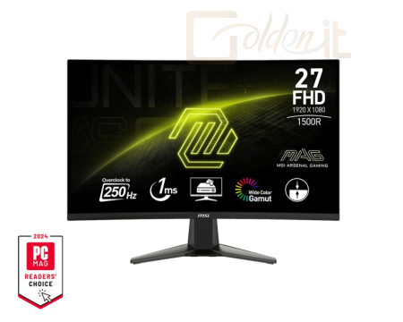 Monitor Msi 27C6X LED - MAG 27C6X
