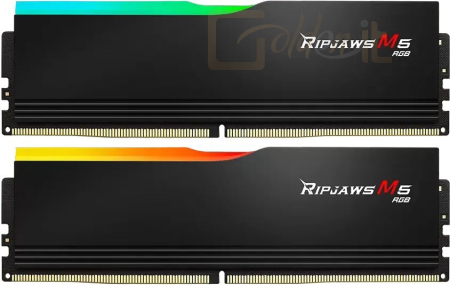 RAM G.SKILL 96GB DDR5 6000MHz Kit(2x48GB) Ripjaws M5 RGB Black - F5-6000J3036F48GX2-RM5RK