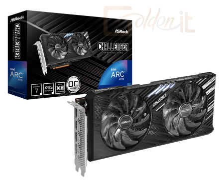 Videókártya ASRock Intel ARC A770 Challenger SE 16GB OC - A770 CL SE 16GO