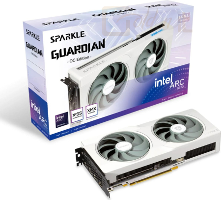 Videókártya Sparkle Intel Arc B570 Guardian Luna 10GB DDR6 OC - 1A1-S00430000G