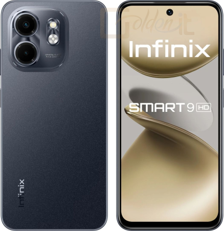 Mobil készülékek Infinix Smart 9 HD 64GB DualSIM Metallic Black - X6532CMB
