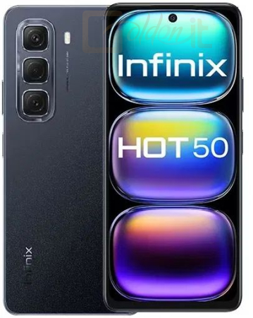 Mobil készülékek Infinix Hot 50 128GB DualSIM Sleek Black - X6882SB128