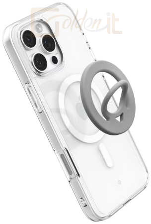 Okostelefon kiegészítő Spigen Dual Pop MagSafe Phone Holder Gray - AMP08887