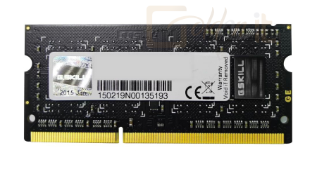 RAM - Notebook G.SKILL 4GB DDR3 1066MHz SODIMM Standard Black - F3-8500CL7S-4GBSQ