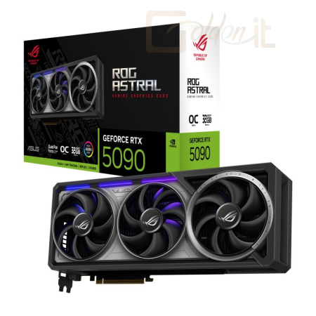 Videókártya Asus ROG-ASTRAL-RTX5090-O32G-GAMING - ROG-ASTRAL-RTX5090-O32G-GAMING