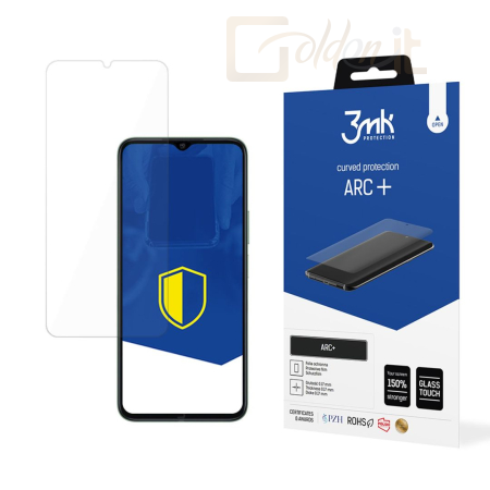 Okostelefon kiegészítő 3mk ARC+ kijelző védőfólia Honor X6B - W-3ArcP-HoX6B