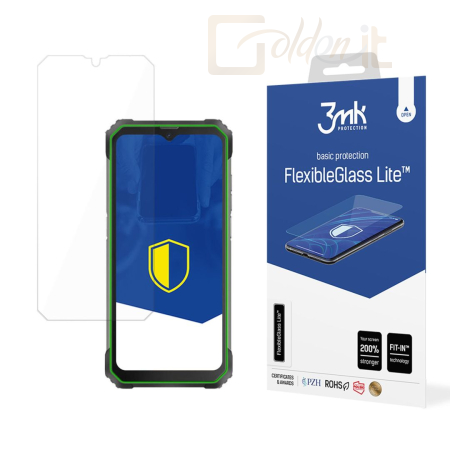 Okostelefon kiegészítő 3mk FlexibleGlass Lite hibrid üvegfólia 7H Blackview BL8800 - W-3FxGlL-BvBL8800