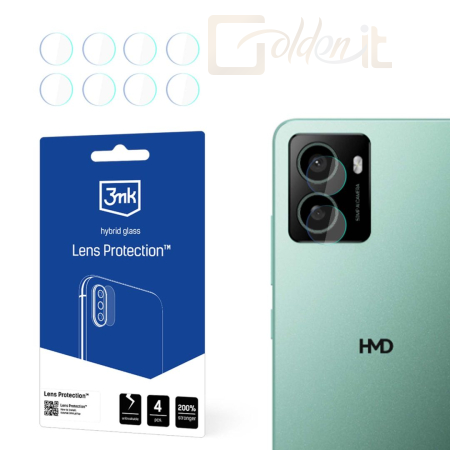 Okostelefon kiegészítő 3mk Kameralencse védőfólia HMD Pulse+ - W-3LenProt-HMDP+