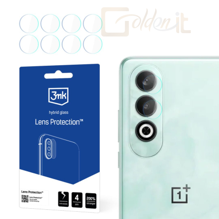 Okostelefon kiegészítő 3mk Kameralencse védőfólia OnePlus Nord CE 4 - W-3LenProt-OPNC4