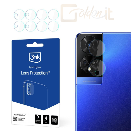 Okostelefon kiegészítő 3mk Kameralencse védőfólia TCL 50 5G - W-3LenProt-T55G