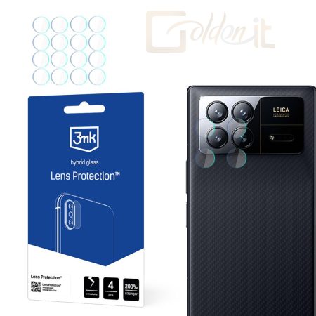 Okostelefon kiegészítő 3mk Kameralencse védőfólia Xiaomi Mix Fold 3 (front) - W-3LenProt-XMF3f