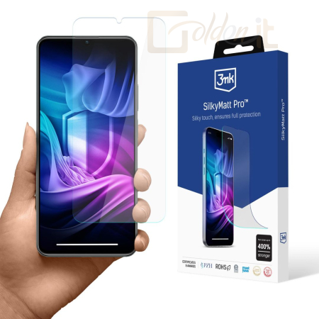 Okostelefon kiegészítő 3mk Silky Matt Pro fólia Realme C61 - W-3SlMatPr-RC61