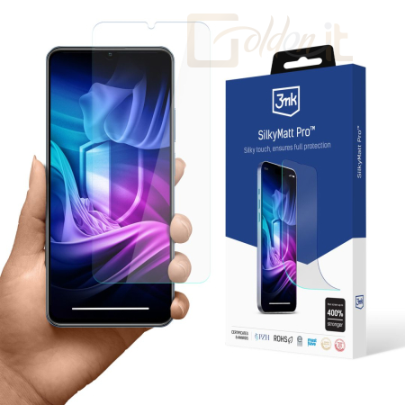 Okostelefon kiegészítő 3mk Silky Matt Pro fólia Realme C63 - W-3SlMatPr-RC63