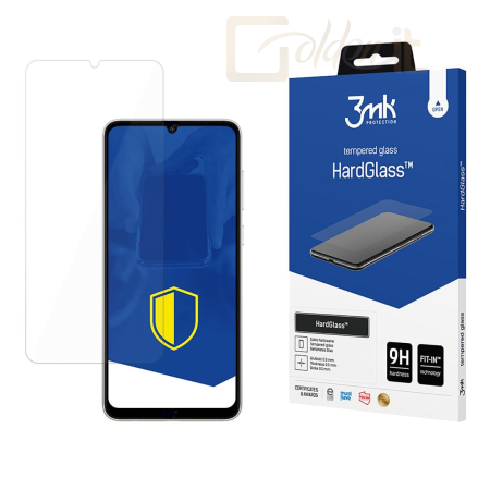 Okostelefon kiegészítő 3mk HardGlass edzett üvegfólia 9H Samsung Galaxy A05/A06 - W-3HarGl-SAMA0506